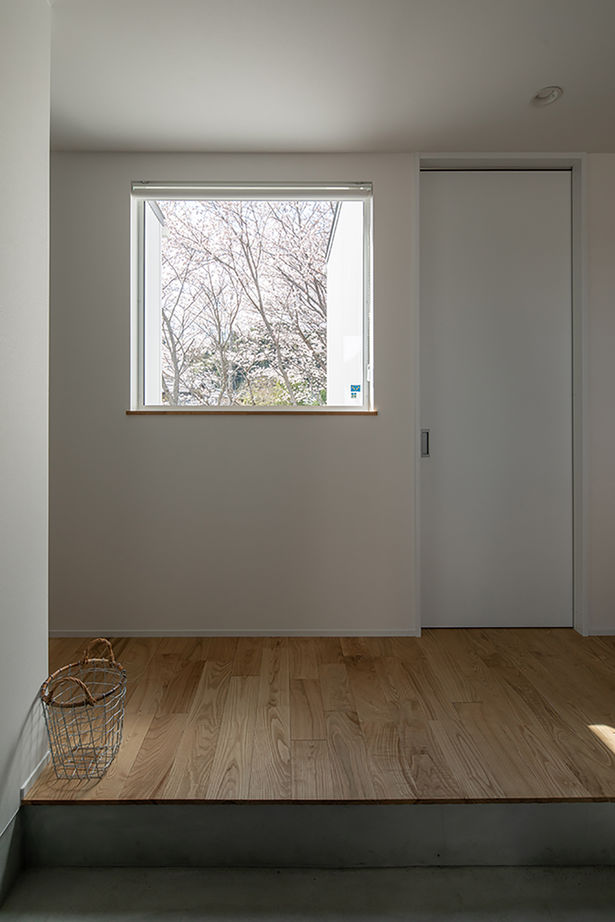 ルポハウス一級建築士事務所 【滋賀/平屋/2000万円台/30坪台/間取り図】サクラ並木を望む窓とストレスフリーの間取りに癒される日々の建築実例画像12