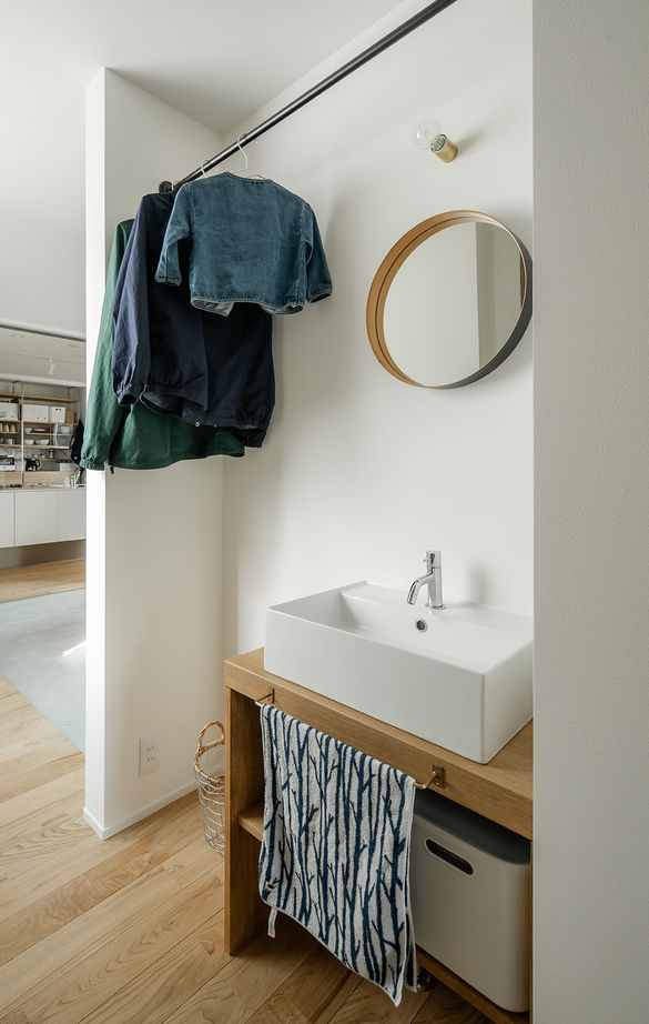 ルポハウス一級建築士事務所 【滋賀/平屋/2000万円台/30坪台/間取り図】サクラ並木を望む窓とストレスフリーの間取りに癒される日々の建築実例画像13