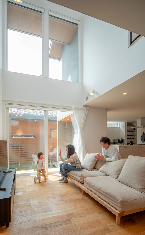 ルポハウス一級建築士事務所 【2000万円台／滋賀／2階建て／吹抜け】時代に左右されない、永く愛せるシンプルなデザインが魅力の家の建築実例画像8