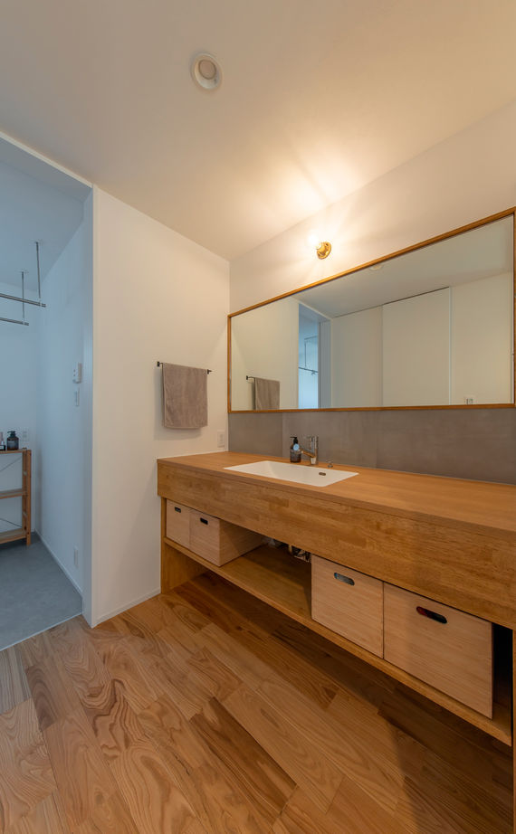 ルポハウス一級建築士事務所 【2000万円台／滋賀／2階建て／吹抜け】時代に左右されない、永く愛せるシンプルなデザインが魅力の家の建築実例画像16