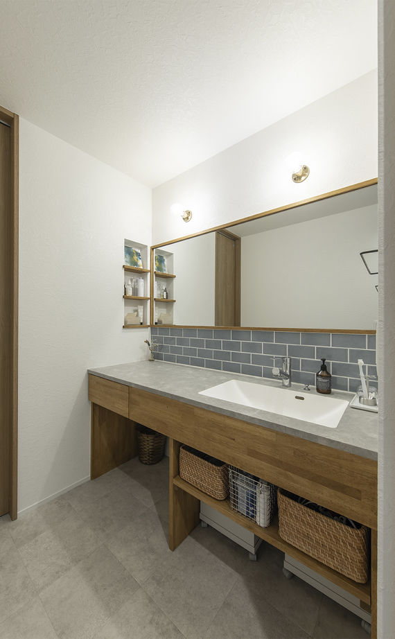 ルポハウス一級建築士事務所 【平屋／勾配天井／2000万円台／滋賀／自然】居心地よい山沿いの平屋。自然のなかで育む豊かな暮らしの建築実例画像11