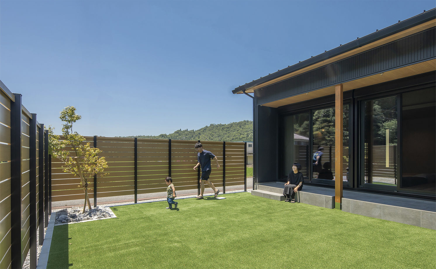 ルポハウス一級建築士事務所 【平屋／勾配天井／2000万円台／滋賀／自然】居心地よい山沿いの平屋。自然のなかで育む豊かな暮らしの建築実例画像19