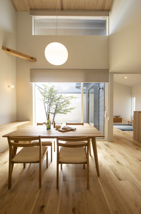 米田木材 【4ＬＤＫ×コートハウス】住宅街に囲まれた中庭のある家の建築実例画像4