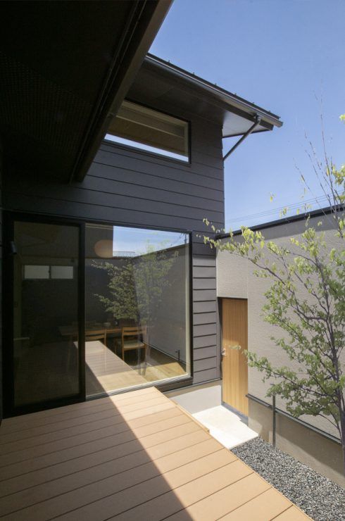 米田木材 【4ＬＤＫ×コートハウス】住宅街に囲まれた中庭のある家の建築実例画像7