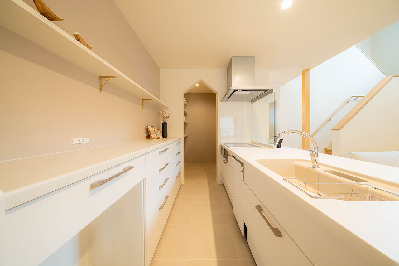 米田木材 【すべり台のある家】やさしい光と笑顔が満ちる、暮らしに遊び心が息づく住まいの建築実例画像4