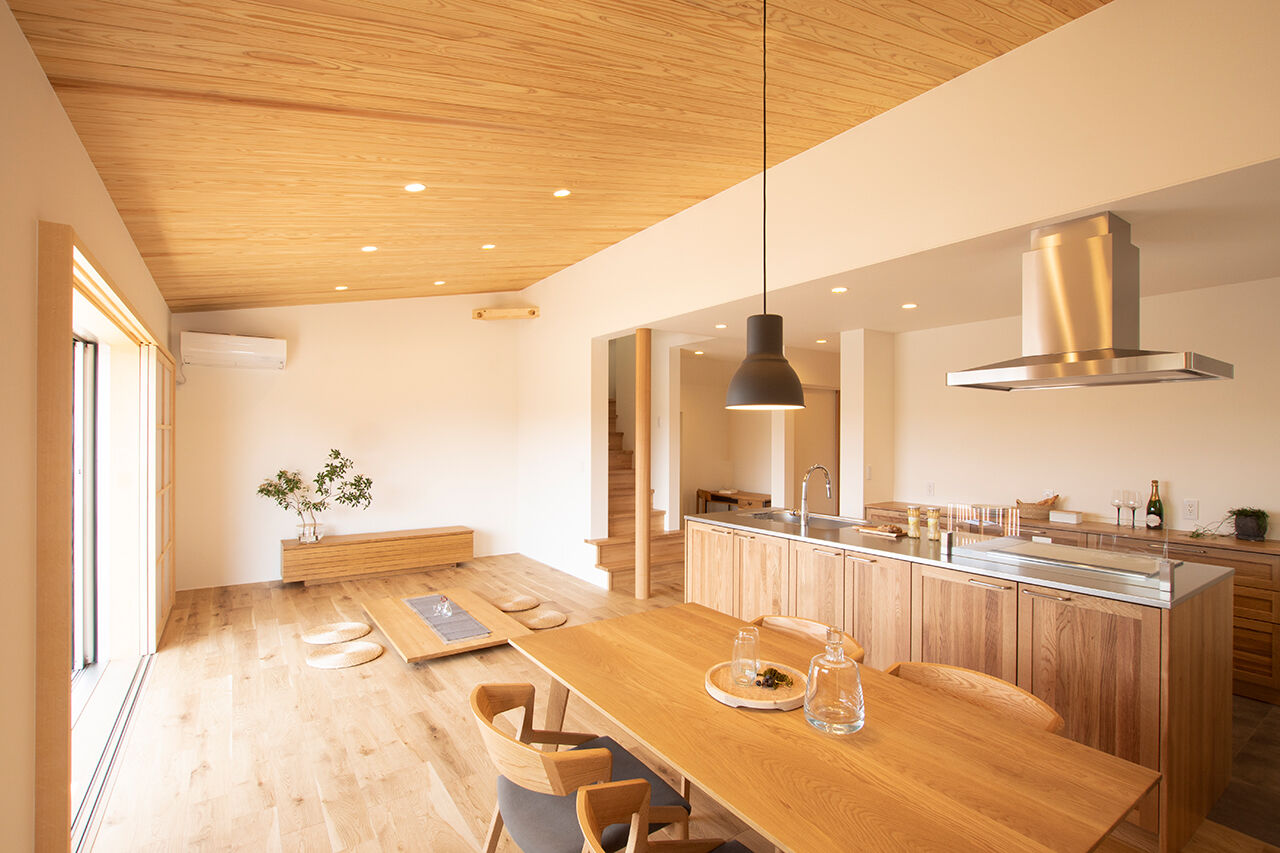 米田木材 【パッシブ設計×高気密・高断熱】未来を見据えた心地よさを育む住まいの建築実例画像2