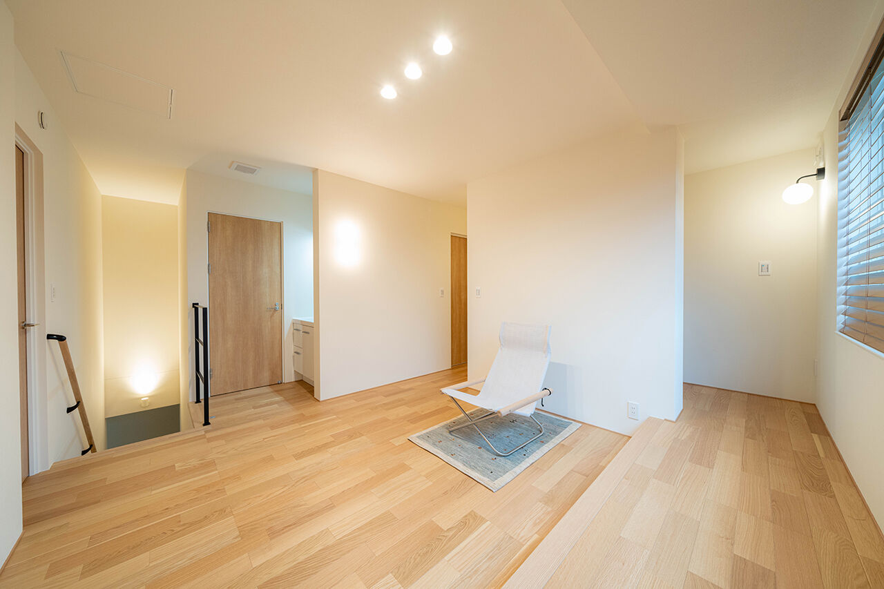 米田木材 【家族それぞれの暮らしに寄り添う】家族のつながりも、ひとり時間も心地よく両立の建築実例画像8