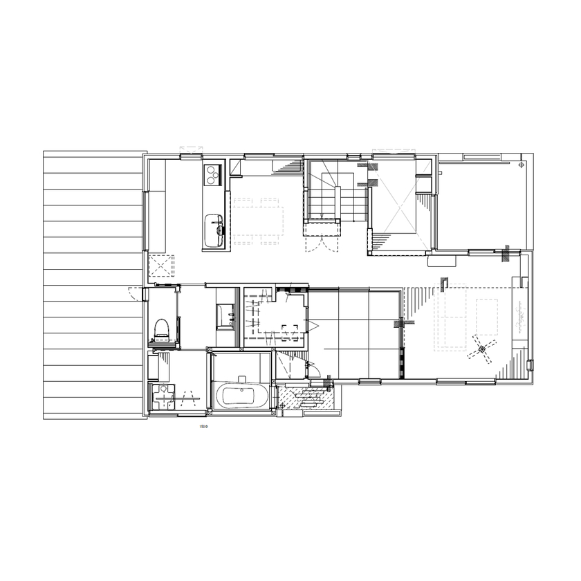 アンドクリエイト 和モダンと北欧スタイルが絶妙に融合。美しいデザインに満たされた住まいの間取り図（4LDK）2階