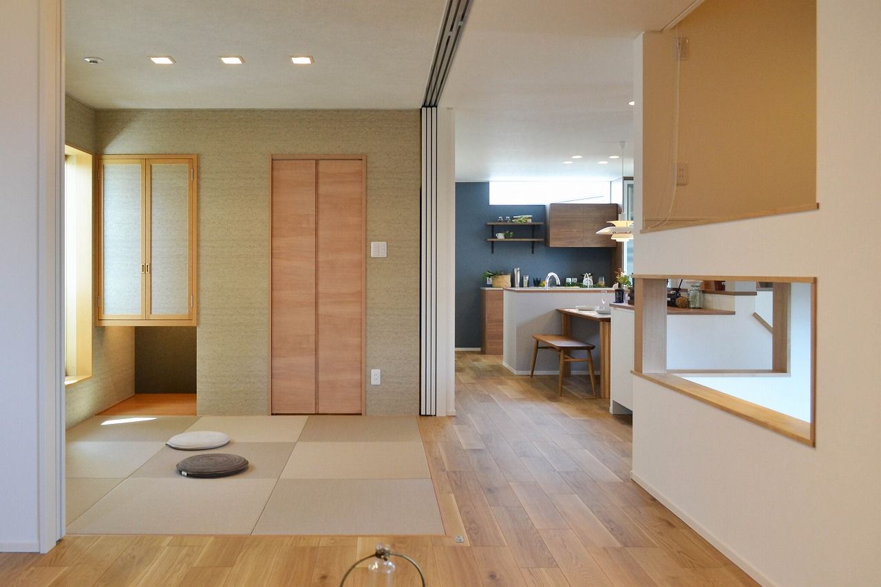 アンドクリエイト 和モダンと北欧スタイルが絶妙に融合。美しいデザインに満たされた住まいの建築実例画像3