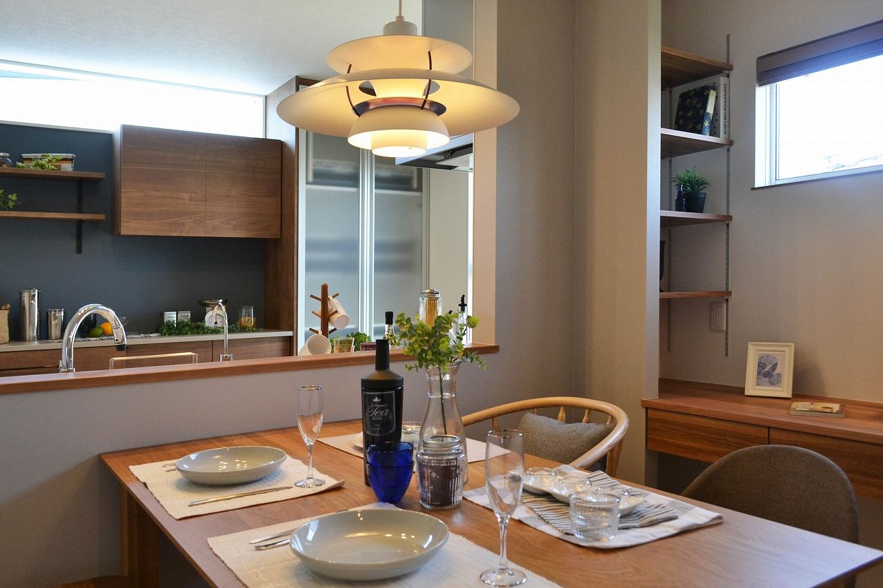 アンドクリエイト 和モダンと北欧スタイルが絶妙に融合。美しいデザインに満たされた住まいの建築実例画像4