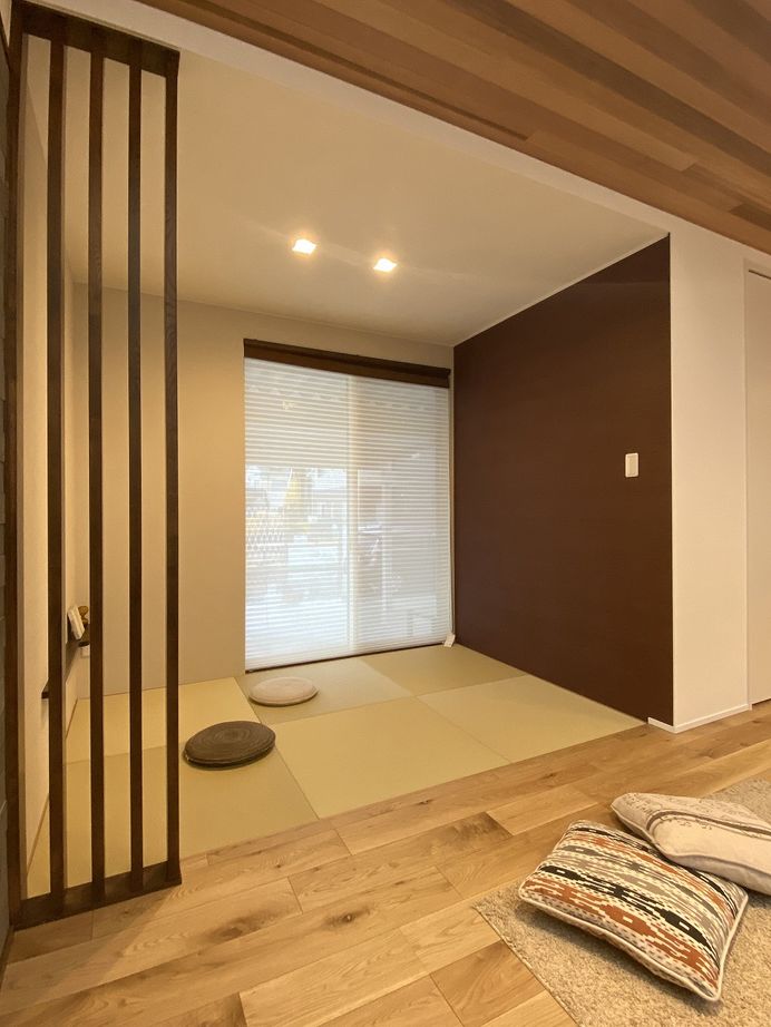 アンドクリエイト スクエア型のスタイリッシュな外観とモダンインテリアが美しい家の建築実例画像5