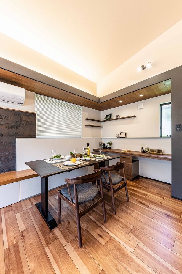 アンドクリエイト 開放感と落ち着きを追求した、高級感溢れる住まいの建築実例画像5