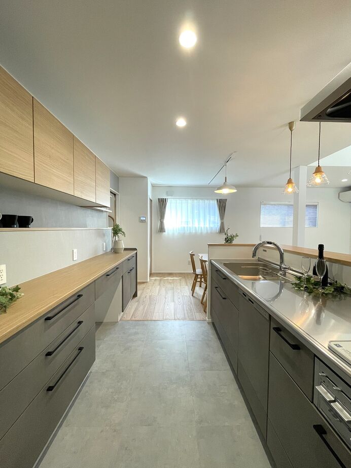 アンドクリエイト 子育て世帯に嬉しい、キッチンを中心に家族が繋がる家の建築実例画像3