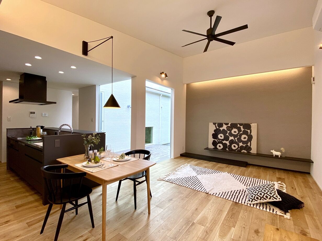 アンドクリエイト 中庭のある平屋暮らしの建築実例画像2