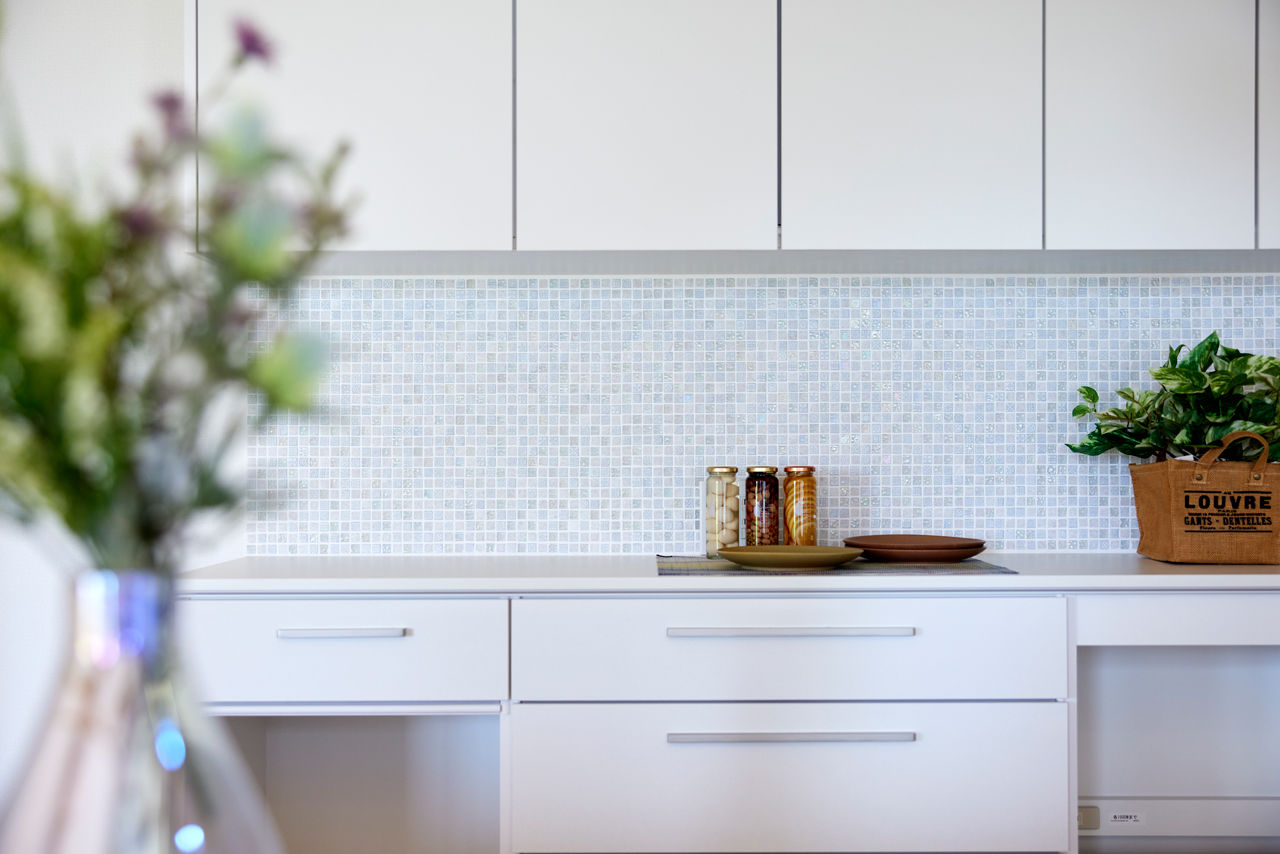 ONE and ALL 【本巣市｜北欧風ガレージハウス｜間取り有】暮らしやすさは想像以上。カフェのくつろぎを毎日わが家での建築実例画像3