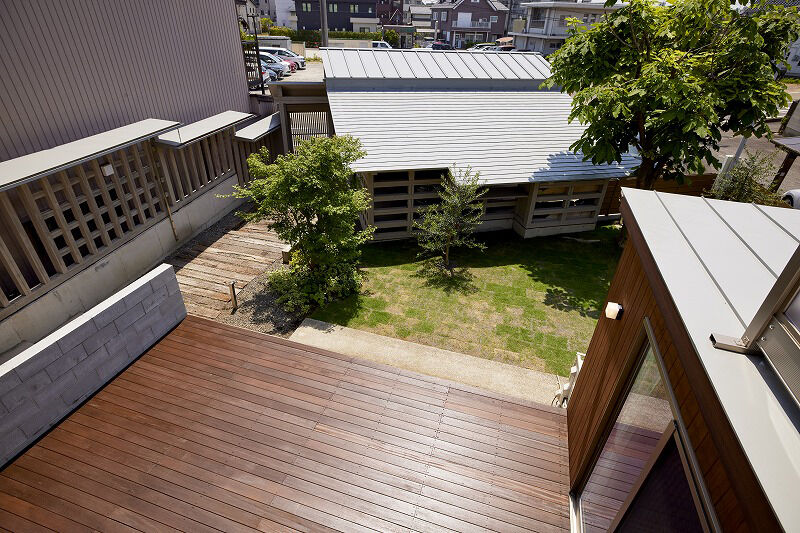 ONE and ALL 【岐阜県｜２世帯｜吹抜けリビング＆玄関】ヒノキや杉の無垢材を贅沢に。経年の味わいがある和風邸宅の建築実例画像6