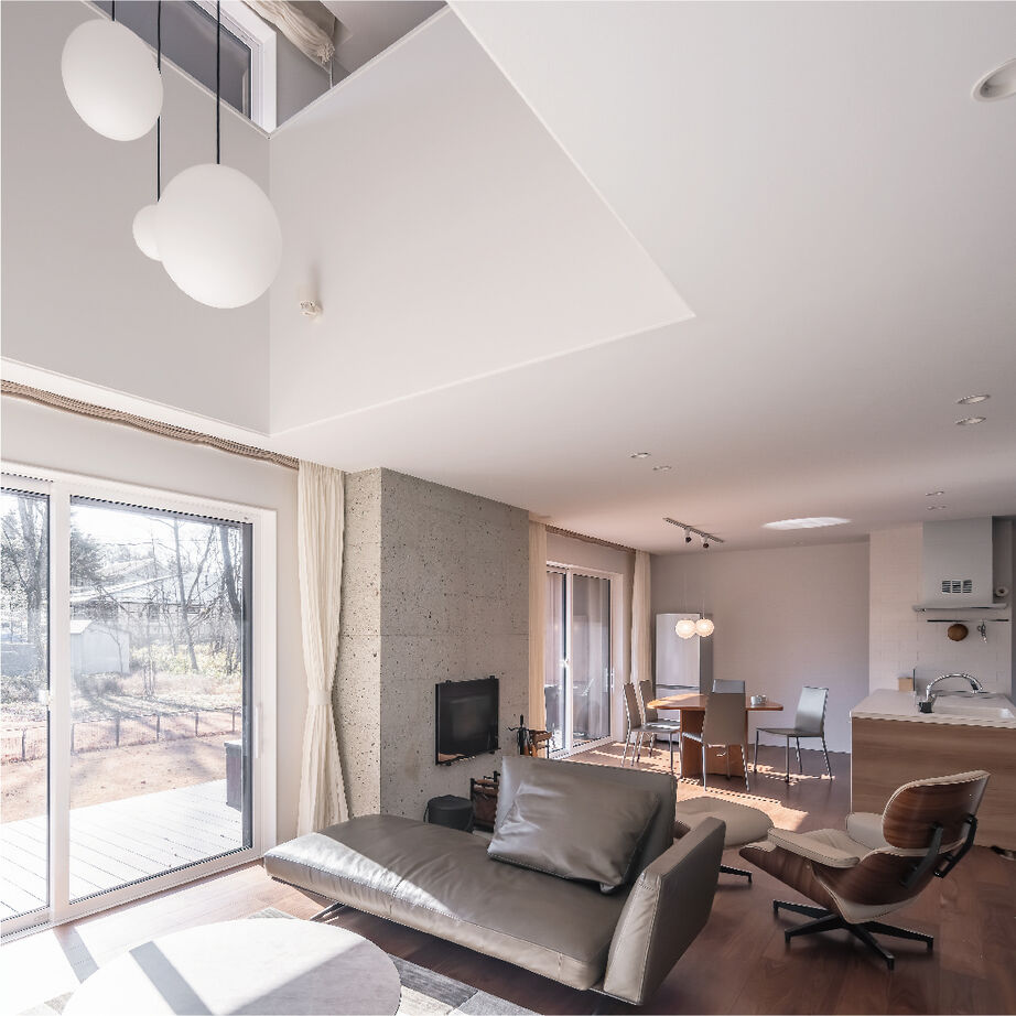 ホクシンハウス 軽井沢への移住で、どう過ごすかはその日次第。フレキシブルな暮らしを叶える家の建築実例画像2