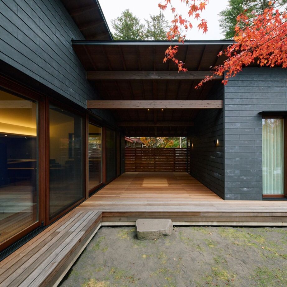 ホクシンハウス 軽井沢万平通りに建つプレミアムな住宅の建築実例画像2