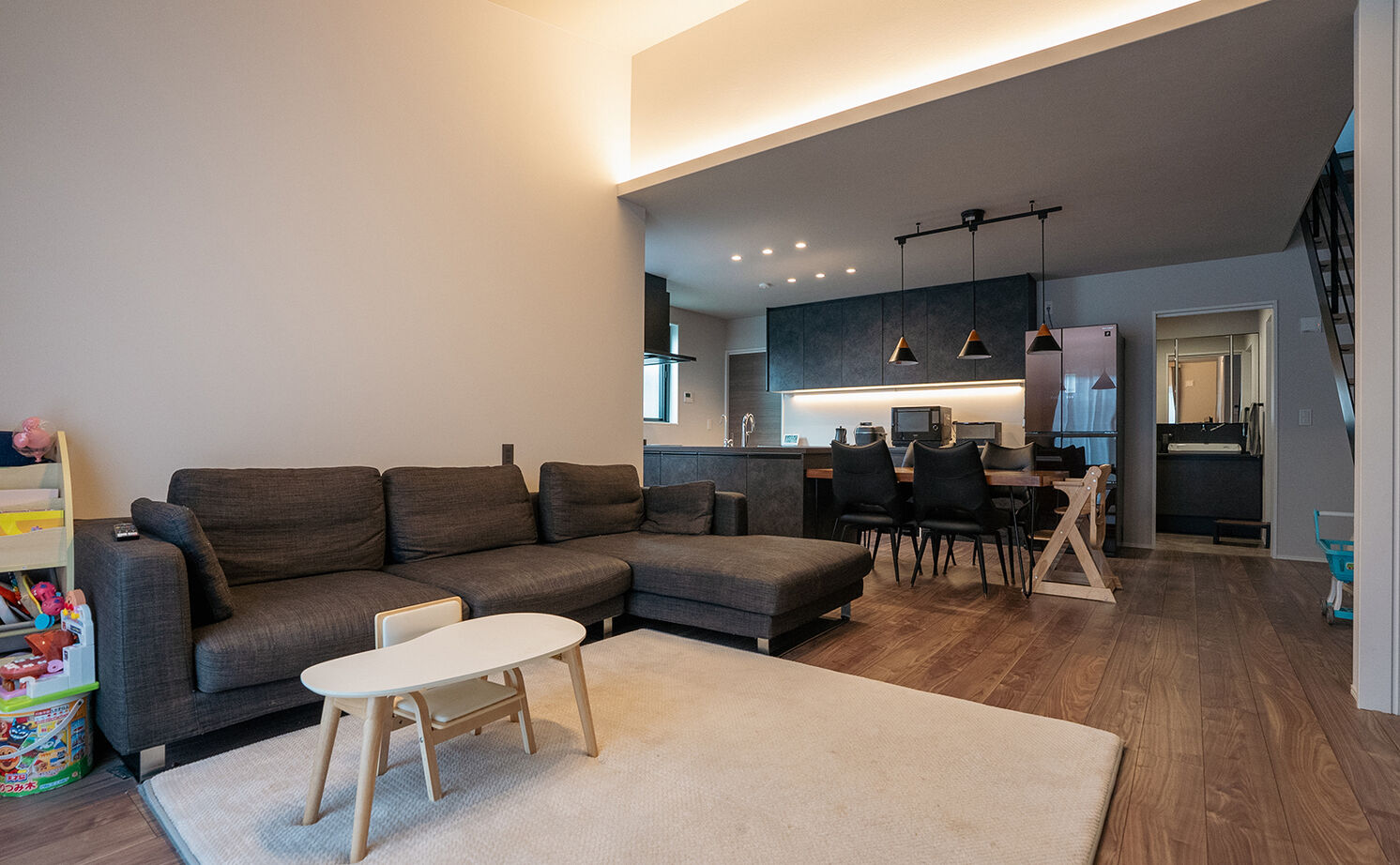 ホクシンハウス 「完全分離型」の2世帯住宅／応接室のみ共有し、簡単に行き来できる家の建築実例画像8