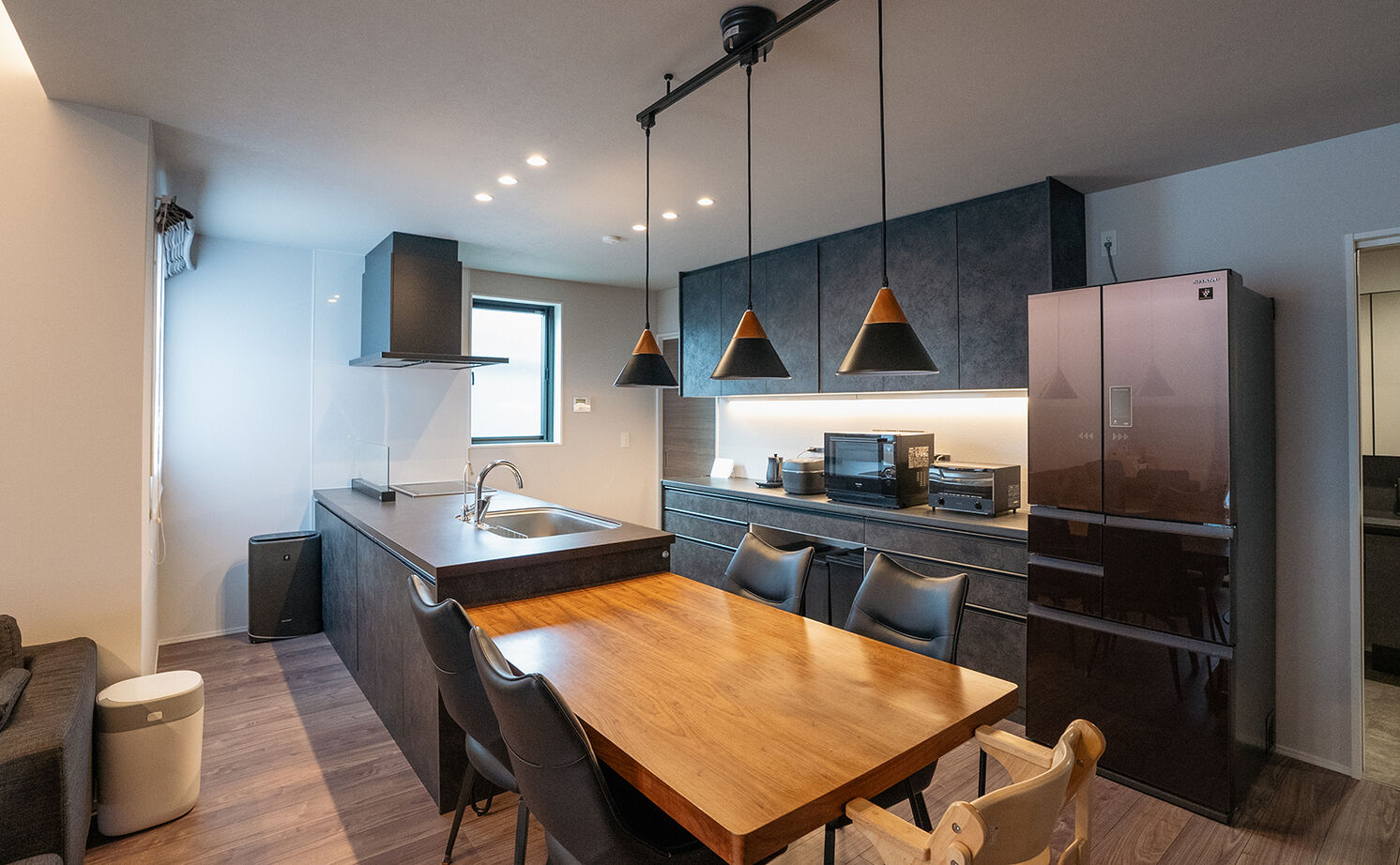 ホクシンハウス 「完全分離型」の2世帯住宅／応接室のみ共有し、簡単に行き来できる家の建築実例画像9