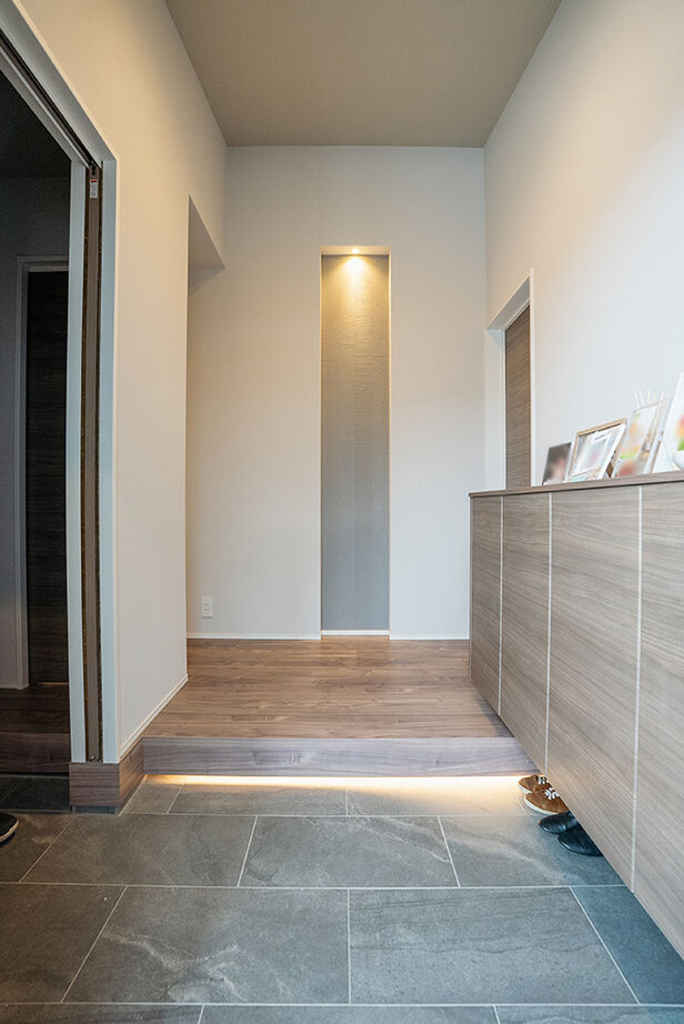 ホクシンハウス 「完全分離型」の2世帯住宅／応接室のみ共有し、簡単に行き来できる家の建築実例画像16