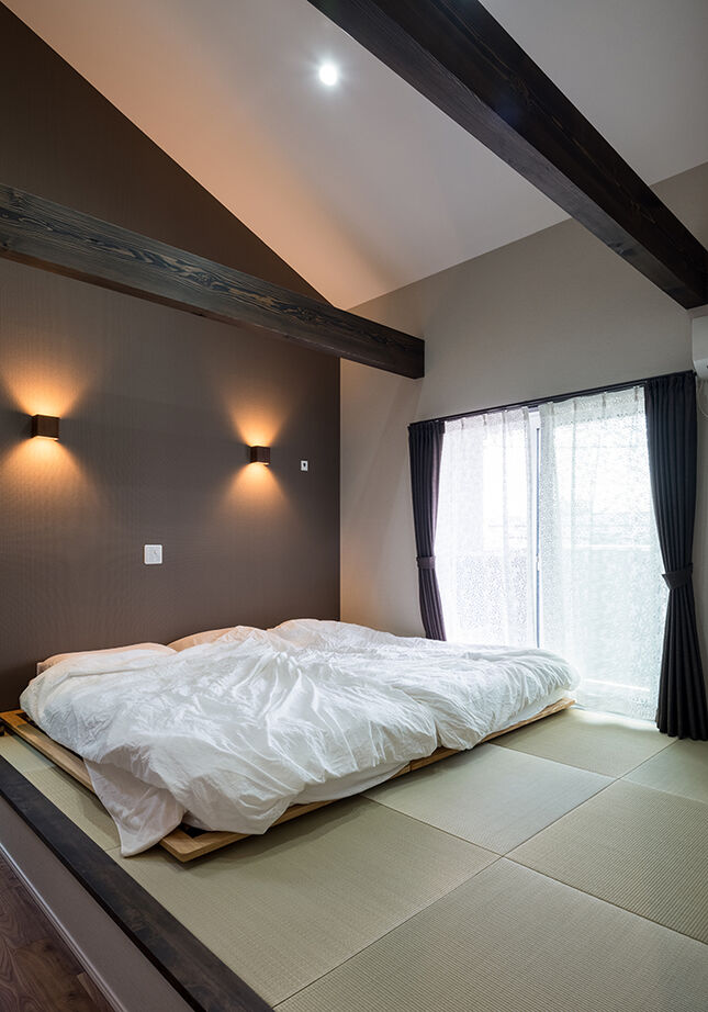 高砂建設　埼玉・東京 【川越市/3000万円台/40坪台/間取り図】夏はウッドデッキでプール！1年を通してエアコン1台で快適な家の建築実例画像12