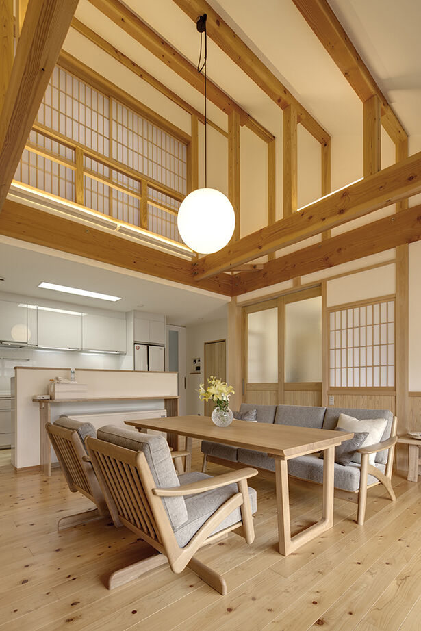 高砂建設　埼玉・東京 【埼玉/30坪台/間取り図/平屋】地元で育った木で築く、強く美しい家。暮らすほどに趣深まる和の平屋の建築実例画像4