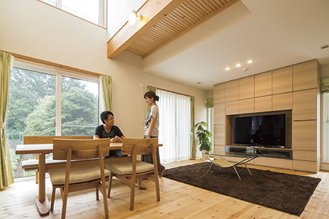 高砂建設　埼玉・東京 【埼玉/2000万円台/20坪台/間取り図/吹抜け】ソーラーサーキット工法で光と風の通る心地よい住まいの建築実例画像3