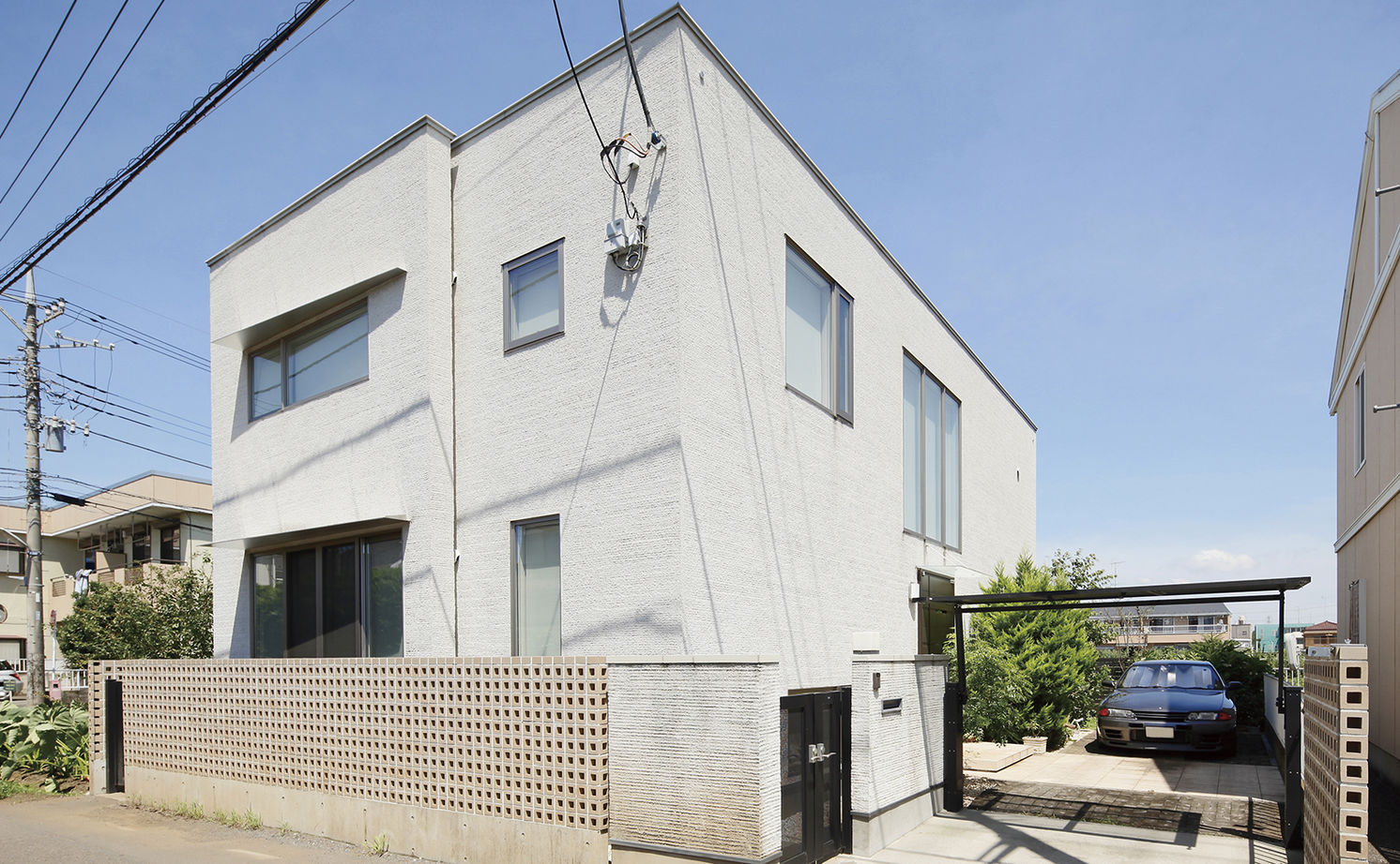 高砂建設　埼玉・東京 【東京/2000万円台/30坪台/ウッドデッキ/中庭】SE構法＋ソーラーキット工法＋自然素材で叶えた快適な家の建築実例画像3