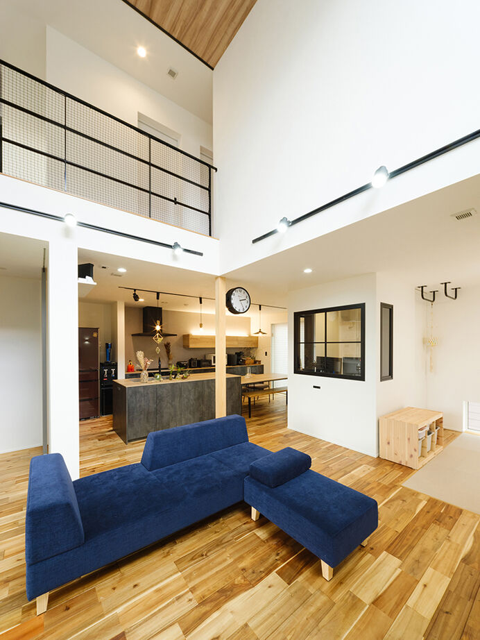 高砂建設　埼玉・東京 【さいたま市／ソーラーサーキット工法／間取図】子どもたちが健やかに暮らせるこだわりのアメリカンハウスの建築実例画像4