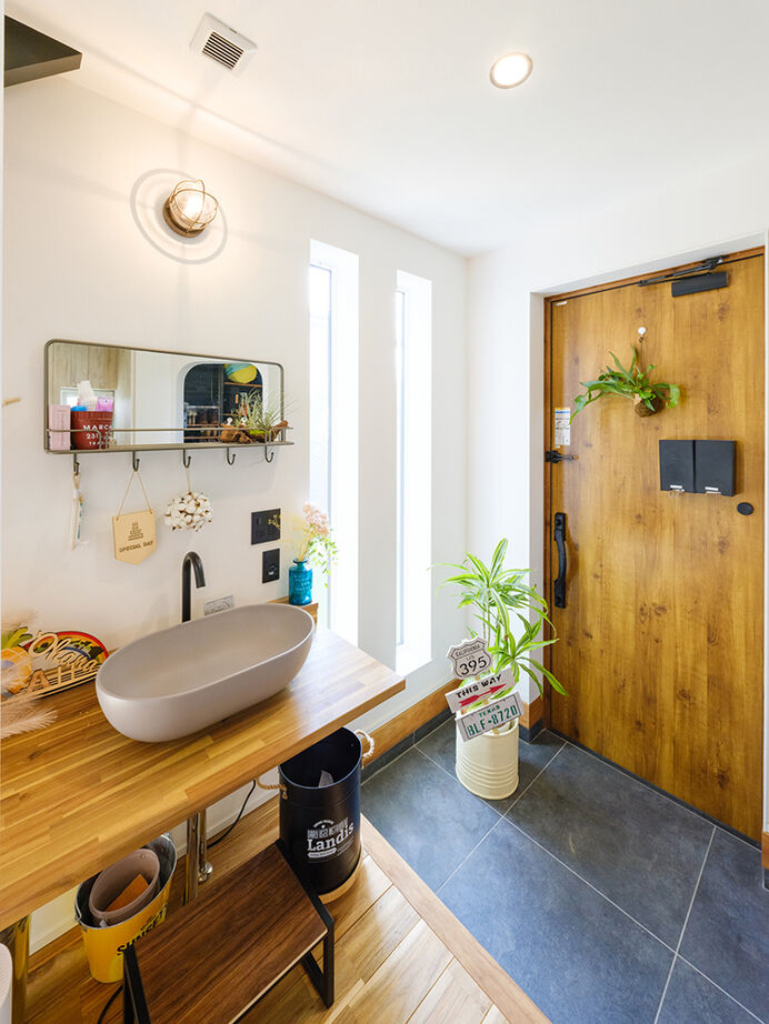 高砂建設　埼玉・東京 【さいたま市／ソーラーサーキット工法／間取図】子どもたちが健やかに暮らせるこだわりのアメリカンハウスの建築実例画像8