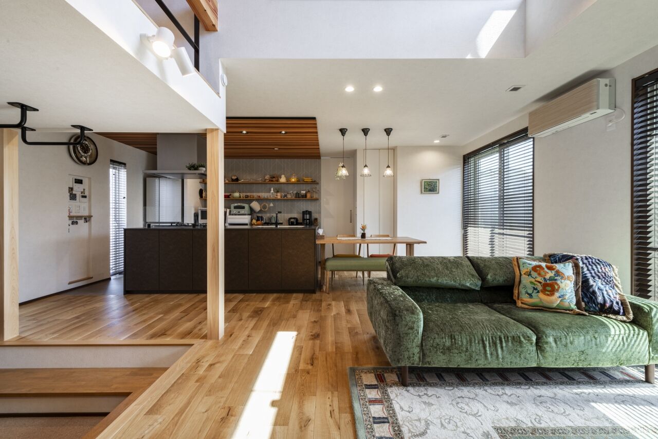 高砂建設　埼玉・東京 【さいたま市/3000万円台/30坪台/間取り図/外断熱二重通気工法】遊び心ある空間づくりで暮らしを楽しむの建築実例画像2