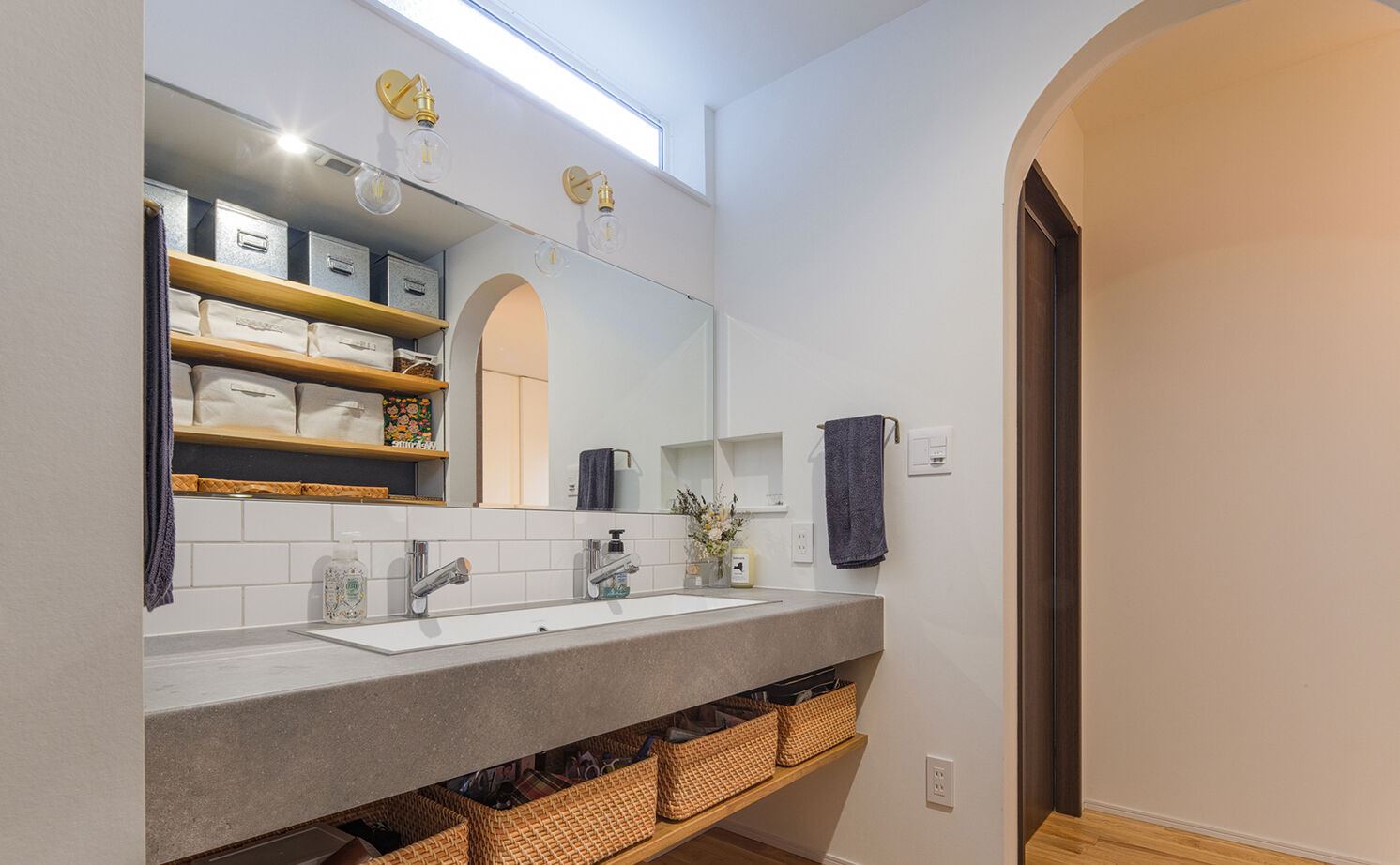 高砂建設　埼玉・東京 【さいたま市/40坪台/間取り図/吹抜け】建物に囲まれた旗竿地でもプライバシーを守れる、大空間を実現の建築実例画像10