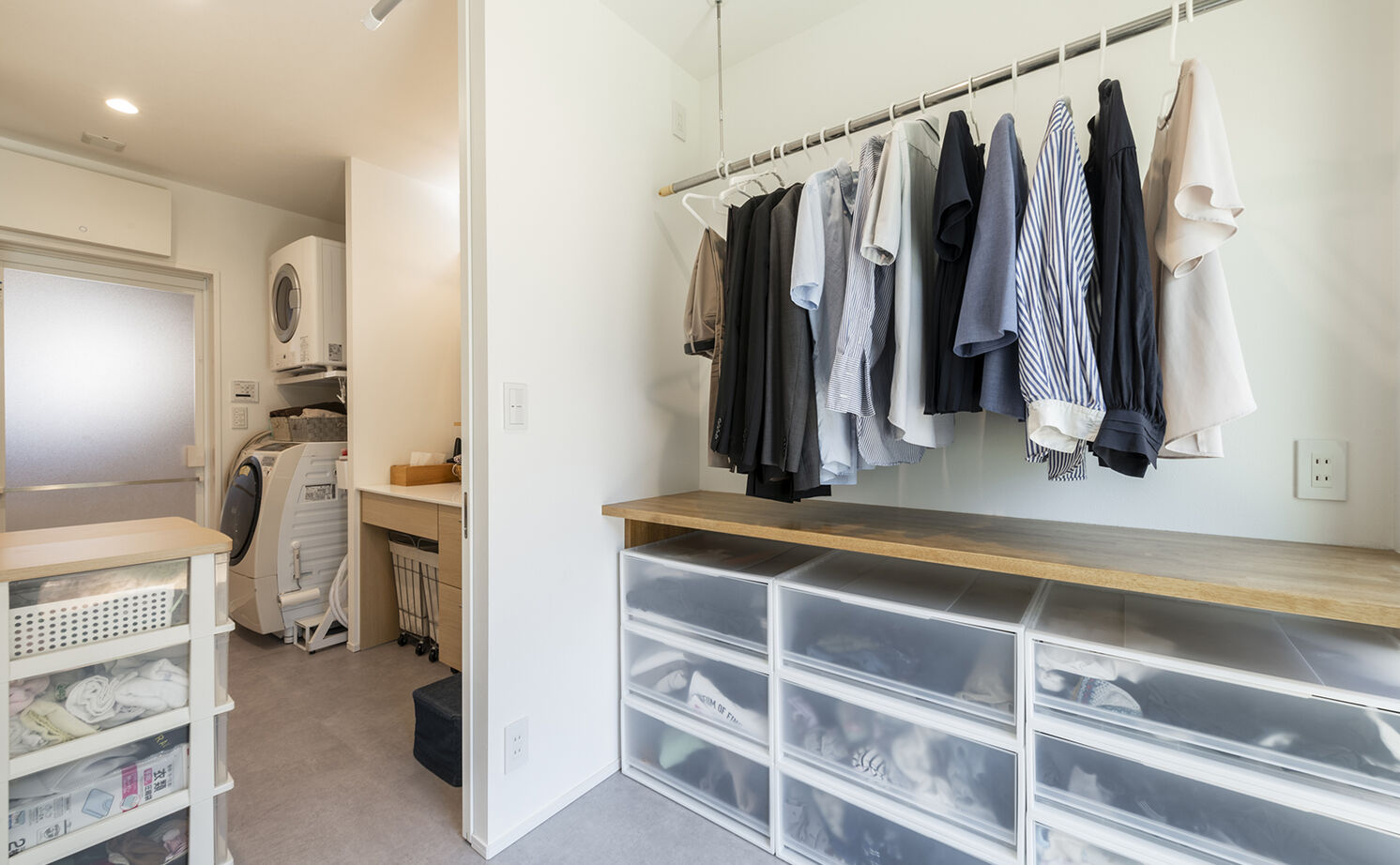 高砂建設　埼玉・東京 【さいたま市/3000万円台/30坪台/間取り図/回遊動線】家事ラク動線と片付けやすい収納で笑顔が増える住まいの建築実例画像6