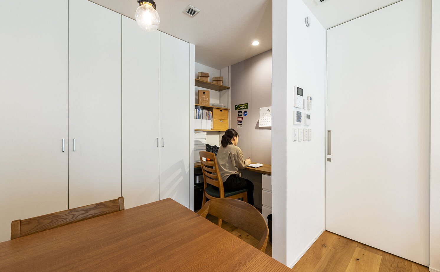 高砂建設　埼玉・東京 【さいたま市/3000万円台/30坪台/間取り図/回遊動線】家事ラク動線と片付けやすい収納で笑顔が増える住まいの建築実例画像13