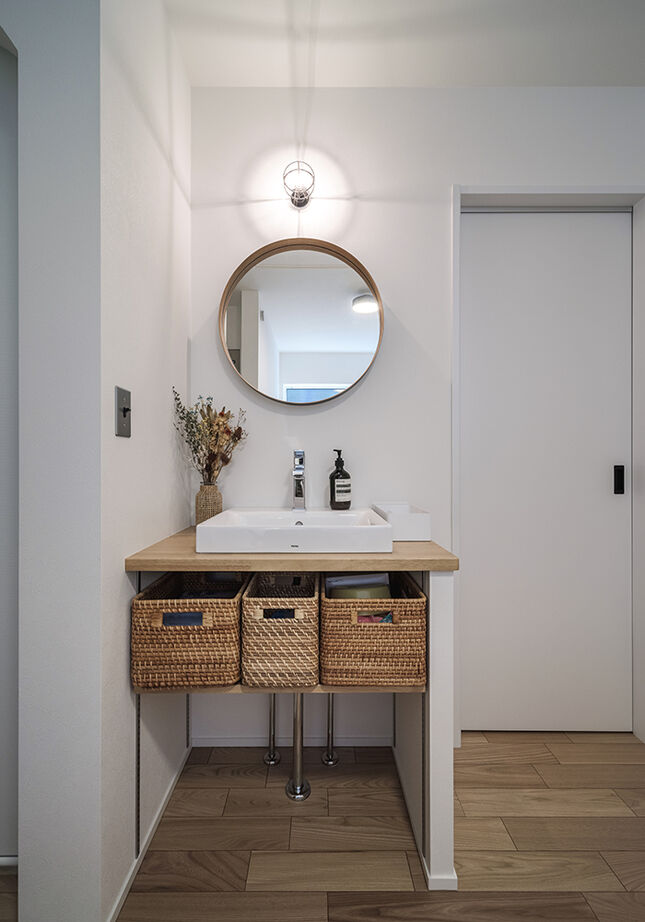 高砂建設　埼玉・東京 【さいたま市/3000万円台/20坪台/間取り図】ナチュラル素材にこだわった土地探しから叶えた理想の住まいの建築実例画像9