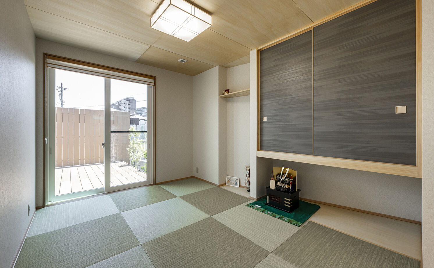 高砂建設　埼玉・東京 【練馬区/30坪台/ピットリビング/無垢材】大人数が集まっても顔が見える！ストレートに空間がつながる家の建築実例画像7