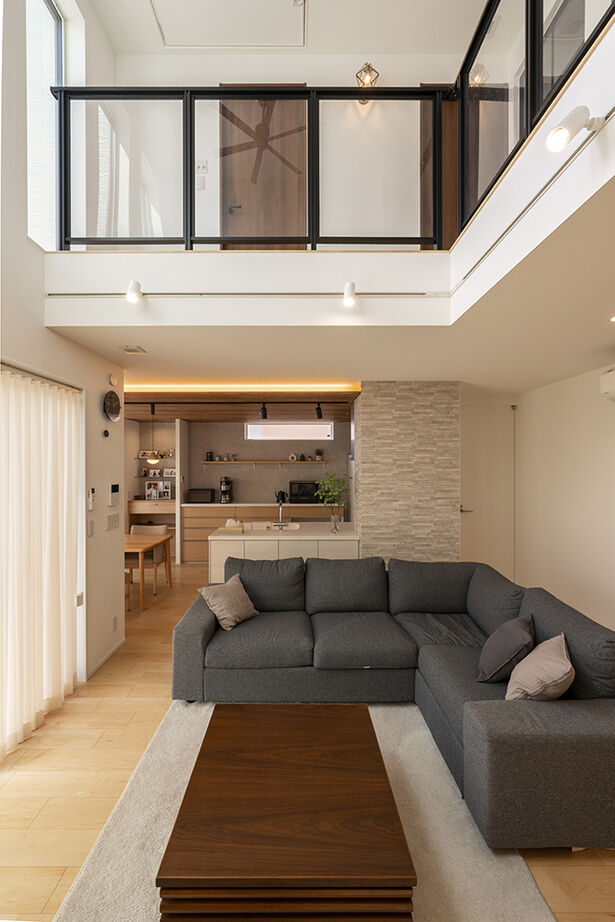 高砂建設　埼玉・東京 【千葉県／3000万円台／30坪台／間取り図／吹抜け／中庭】宿泊体験で快適を実感！自由設計で叶えた理想の家の建築実例画像2