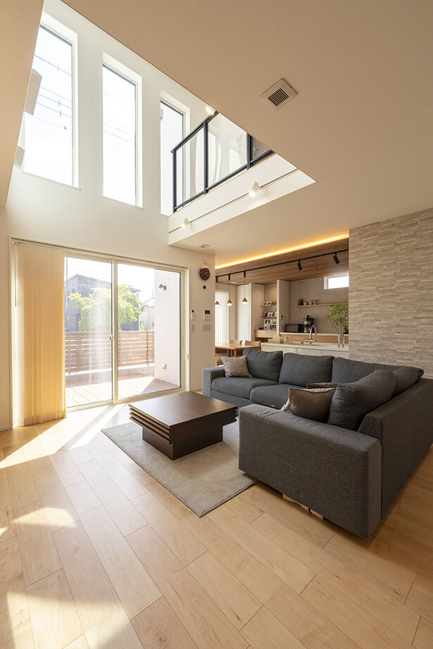 高砂建設　埼玉・東京 【千葉県／3000万円台／30坪台／間取り図／吹抜け／中庭】宿泊体験で快適を実感！自由設計で叶えた理想の家の建築実例画像7