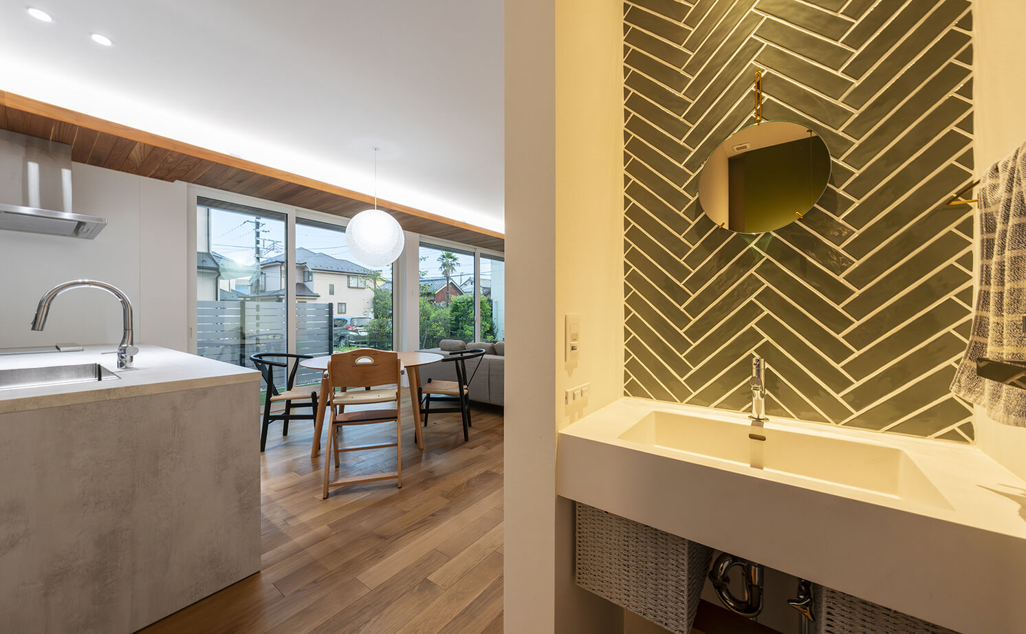 高砂建設　埼玉・東京 【3000万円台／30坪台／外断熱二重通気工法】キレイな空気とデザインを両立したジャパンディスタイルの家の建築実例画像6