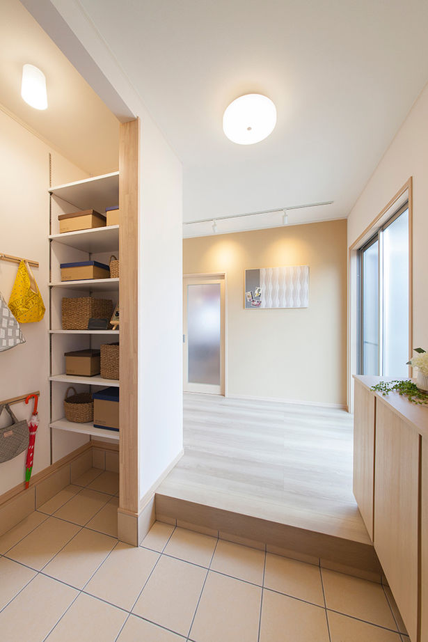 ビーバーハウス　注文住宅事業部　REST 【奈良/平屋/間取り図有/1500万円】広々リビングと庭、和室まで一体感が楽しめて暮らしやすい平屋の家の建築実例画像9