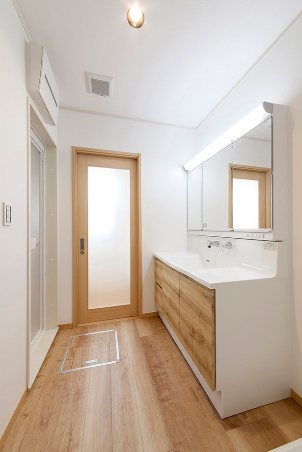 ビーバーハウス　注文住宅事業部　REST 【八尾市/1800万円/間取り図有】玄関土間とLDKにつながりをもたせて広がりを生み出した、心地いい家の建築実例画像11