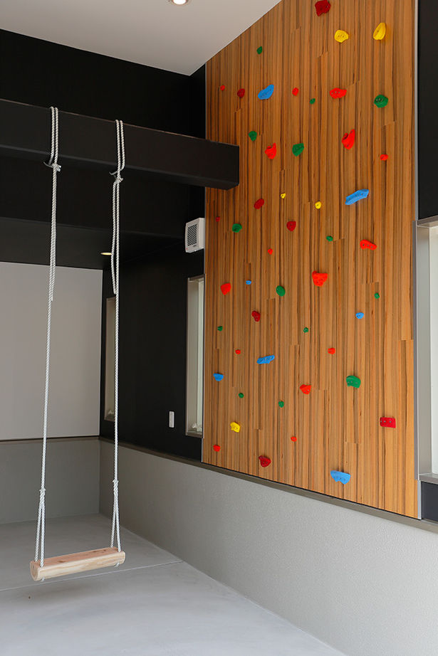 ビーバーハウス　注文住宅事業部　REST 【八尾市/2350万円/間取り図有】中庭やボルダリングのできるガレージがある、遊び心あふれる住まいの建築実例画像4