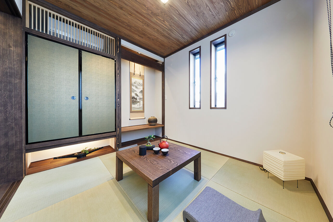 ビーバーハウス　注文住宅事業部　REST 【八尾市/3000万円台/間取り図有】見上げる空までプランニングされた、中庭付きガレージハウスの建築実例画像5