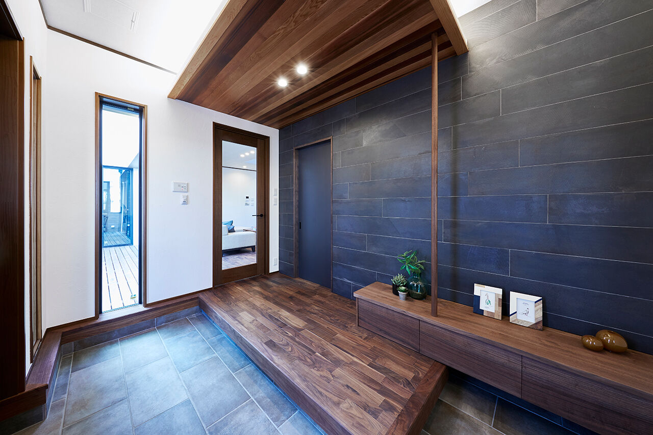 ビーバーハウス　注文住宅事業部　REST 【八尾市/3000万円台/間取り図有】見上げる空までプランニングされた、中庭付きガレージハウスの建築実例画像8