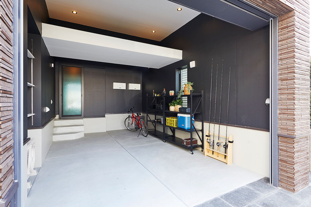 ビーバーハウス　注文住宅事業部　REST 【八尾市/3000万円台/間取り図有】見上げる空までプランニングされた、中庭付きガレージハウスの建築実例画像9