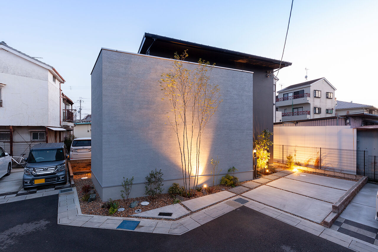 ビーバーハウス　注文住宅事業部　REST 【羽曳野市/1000万円台/間取り図有】自然との触れ合いを日常に。親子の絆が深まる、家庭菜園のある住まいの建築実例画像