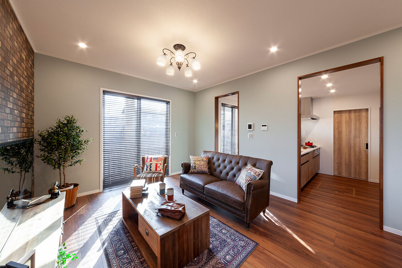 ビーバーハウス　注文住宅事業部　REST 【香芝市/1000万円台/間取り図有】3wayの回遊動線で快適な暮らしを叶えたアーリーアメリカンハウスの建築実例画像3