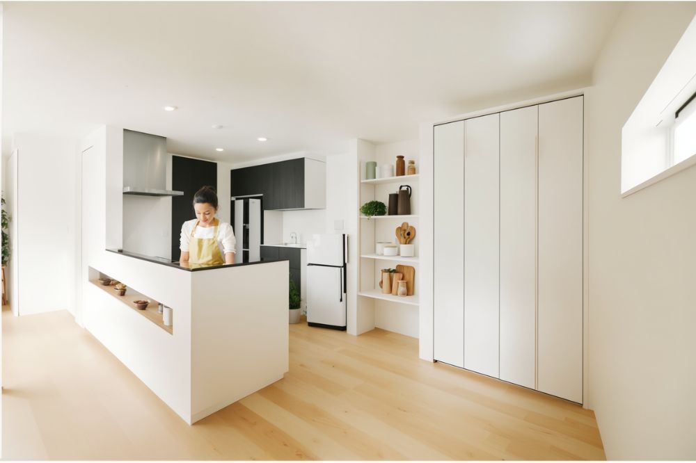 ヘルシーホーム/ハロウス 土間タイルが広い家の建築実例画像2