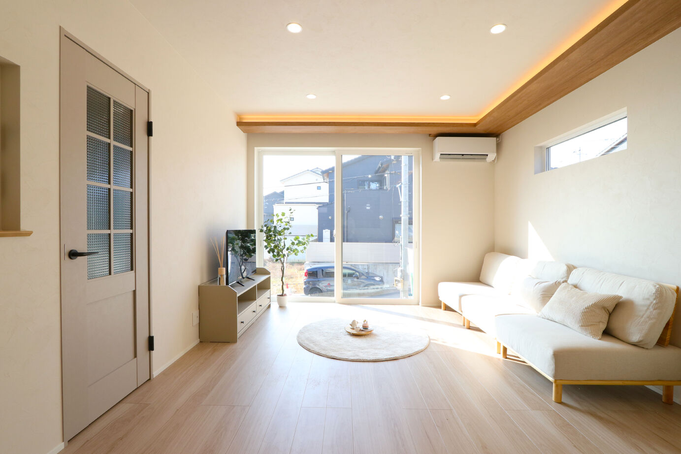 グランレブリー 【京都市/1000万円台/シンプルモダン/図面あり】京都市内で2台分の駐車スペースもある家の建築実例画像3